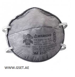 Purchase 3M 8247 Disposable Respirator, R95 in UAE
